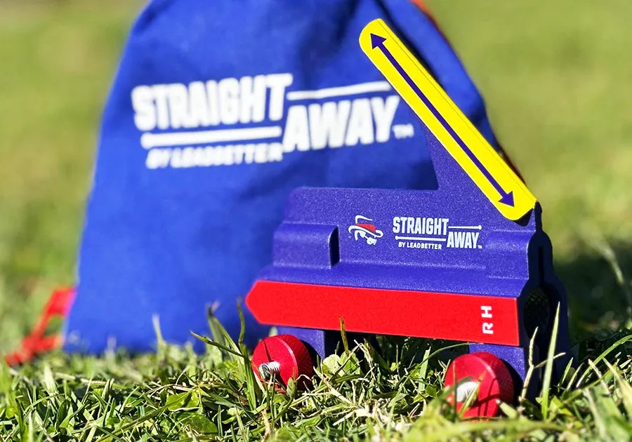 Top Training Aids Bundle by David Leadbetter: The Straightaway, SwingSetter and AIMSTICK   Training Grip