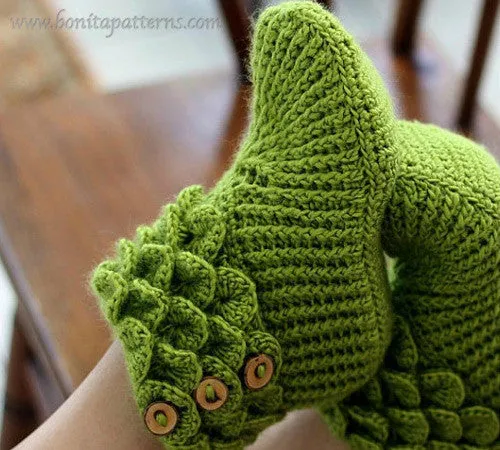 Trio Crocodile Stitch Boot Patterns