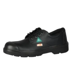 Tuff & Durable� - Working Shoes with Steel Toe & Plate - Black