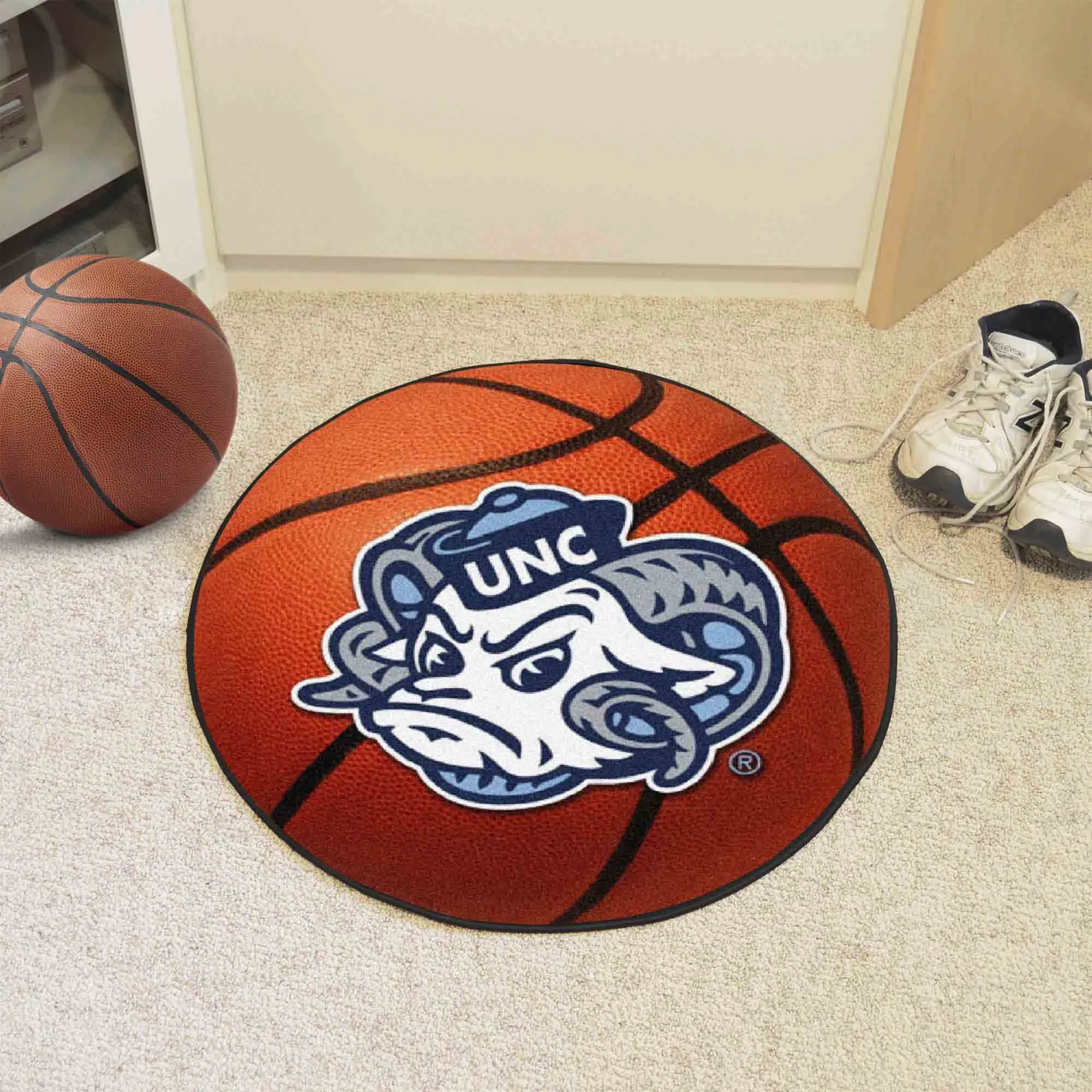 UNC Chapel Hill Basketball Mat