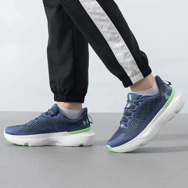 Under Armour men's shoes 2024 new comfortable breathable wear fashion trend fitness training cushioned running shoes 3027190-101