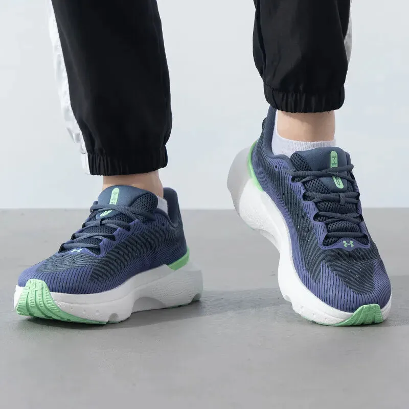 Under Armour men's shoes 2024 new comfortable breathable wear fashion trend fitness training cushioned running shoes 3027190-101