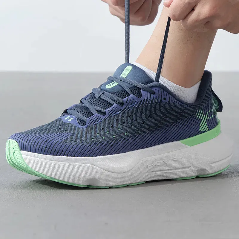 Under Armour men's shoes 2024 new comfortable breathable wear fashion trend fitness training cushioned running shoes 3027190-101