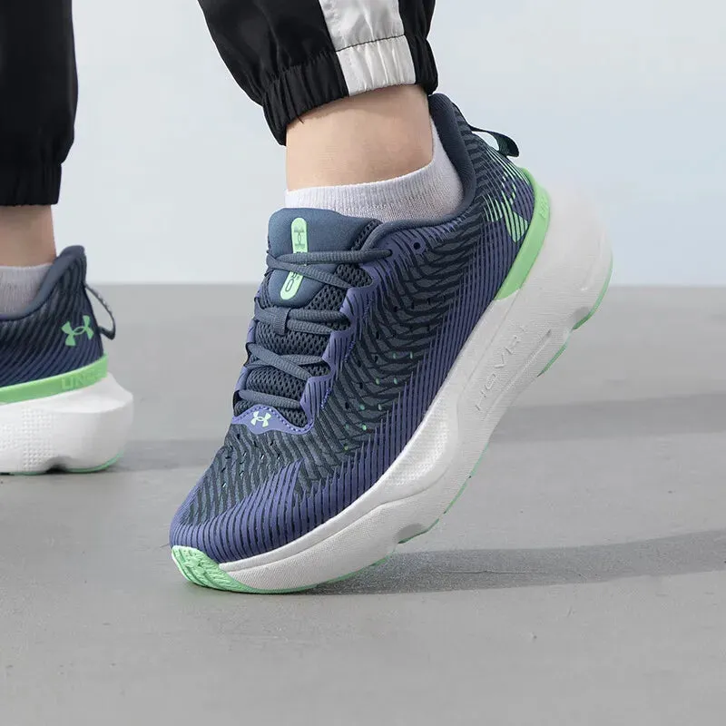 Under Armour men's shoes 2024 new comfortable breathable wear fashion trend fitness training cushioned running shoes 3027190-101