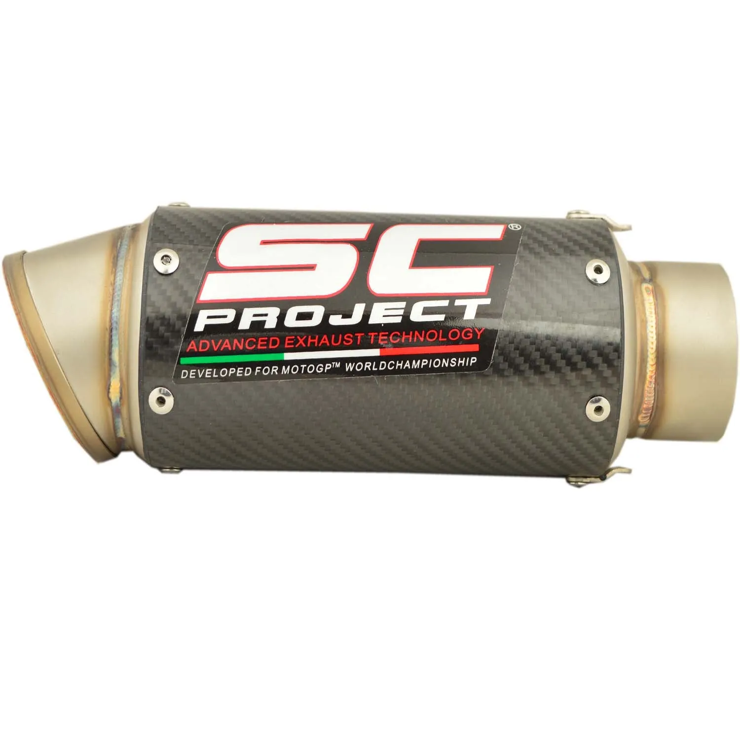 Universal Bike Exhaust Silencer (Black)