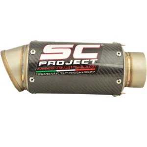 Universal Bike Exhaust Silencer (Black)