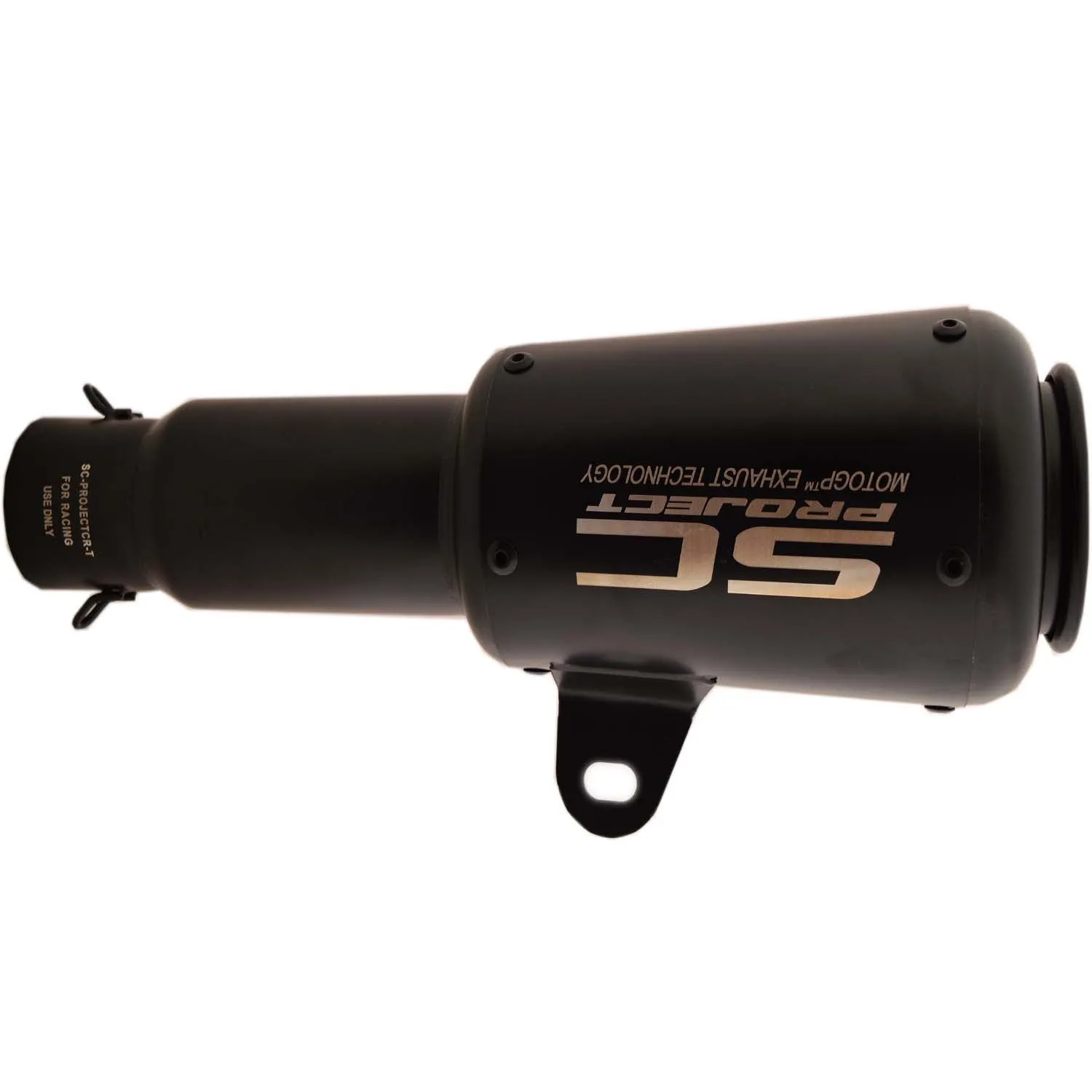 Universal Bike Exhaust Silencer (Black)