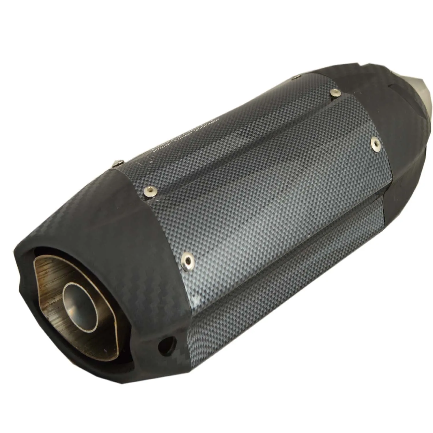 Universal Bike Exhaust Silencer With DB killer (Black)