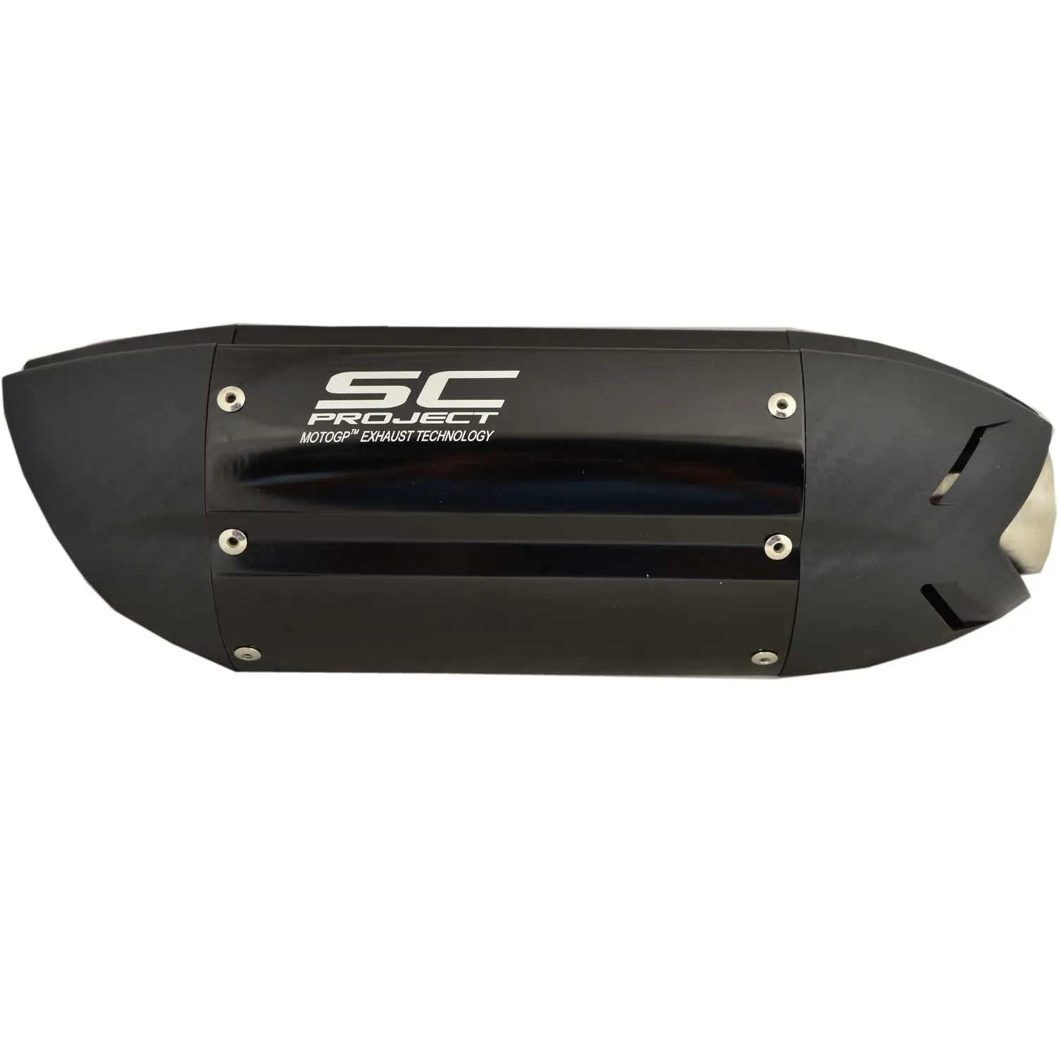 Universal Bike Exhaust Silencer With DB Killer (Black)