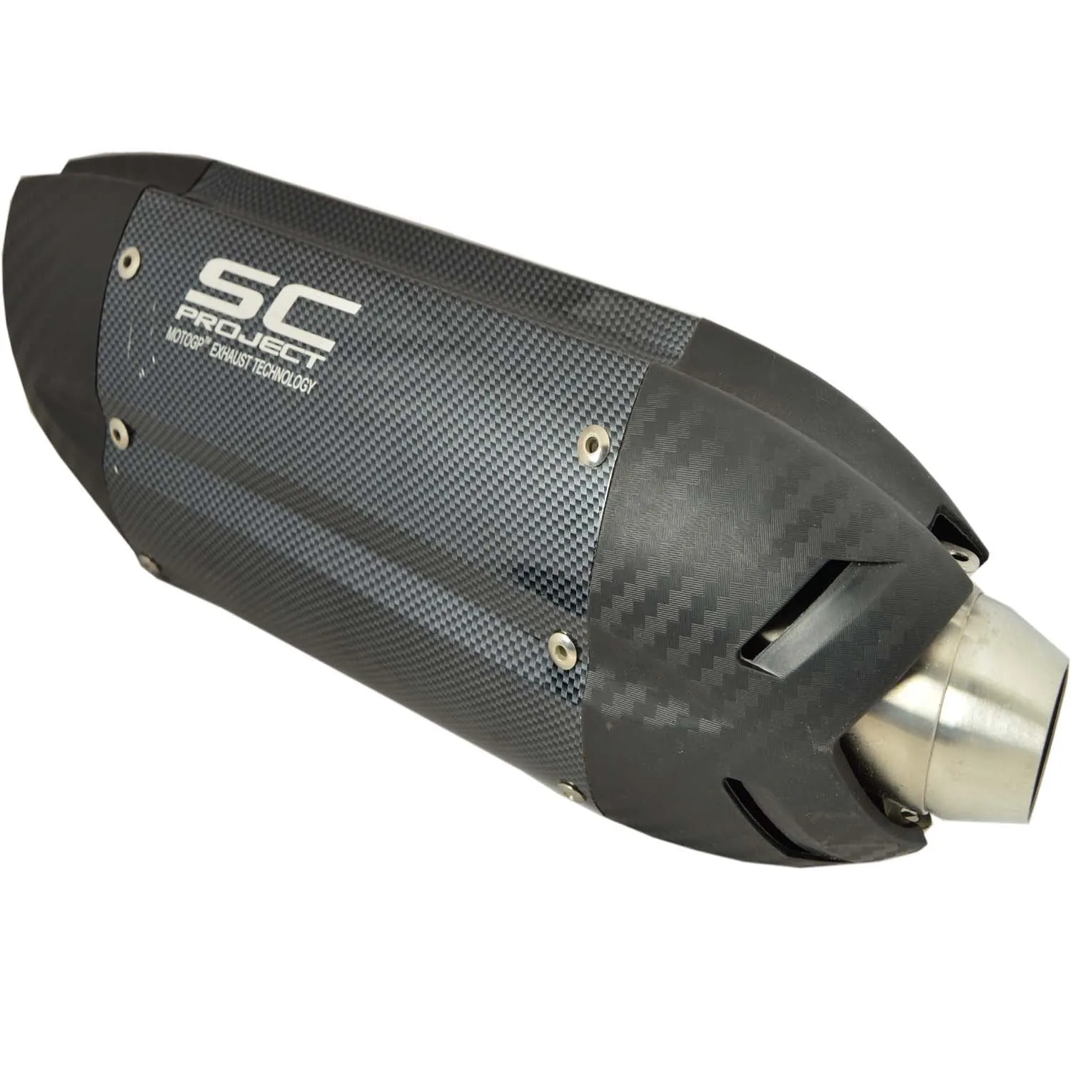 Universal Bike Exhaust Silencer With DB killer (Black)