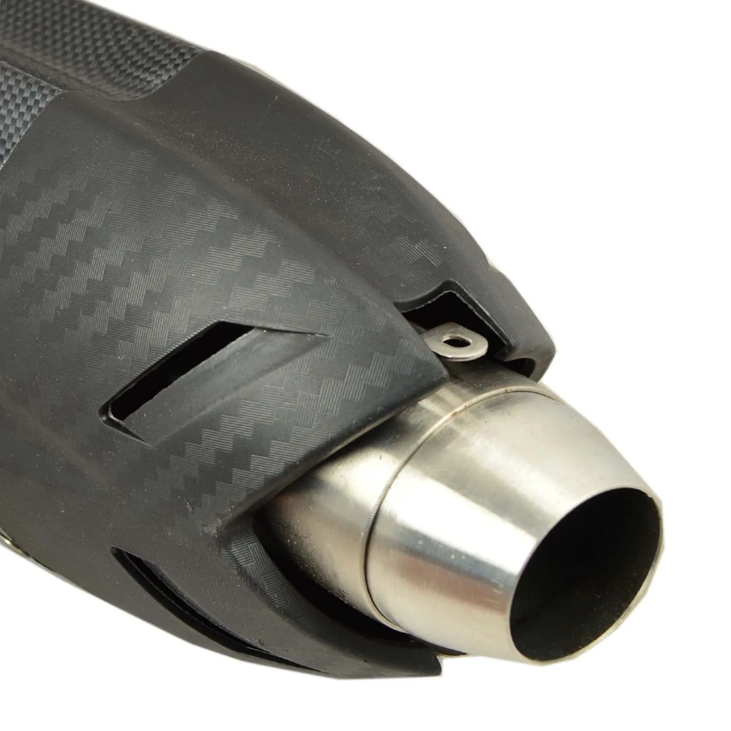 Universal Bike Exhaust Silencer With DB killer (Black)
