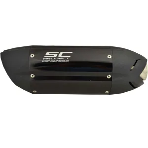 Universal Bike Exhaust Silencer With DB Killer (Black)