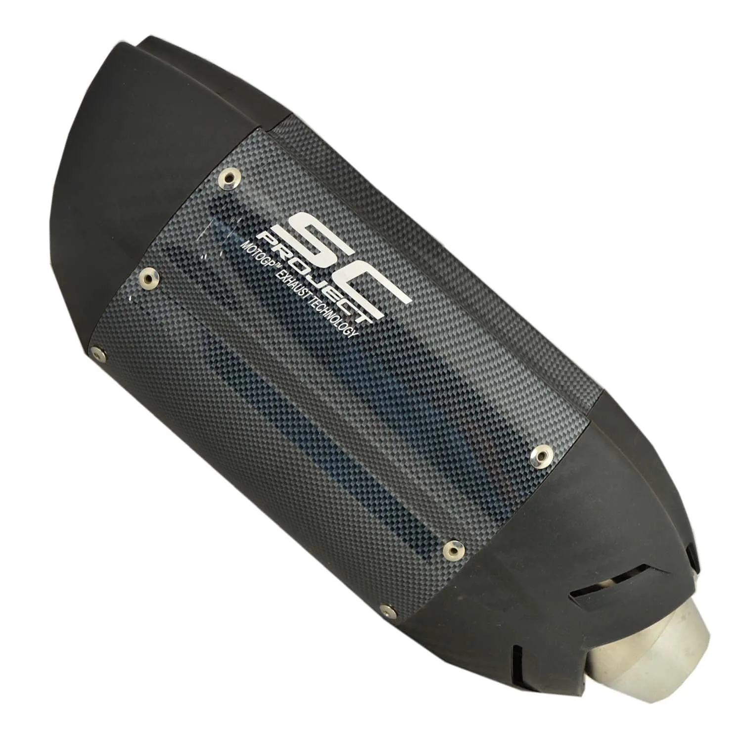 Universal Bike Exhaust Silencer With DB killer (Black)
