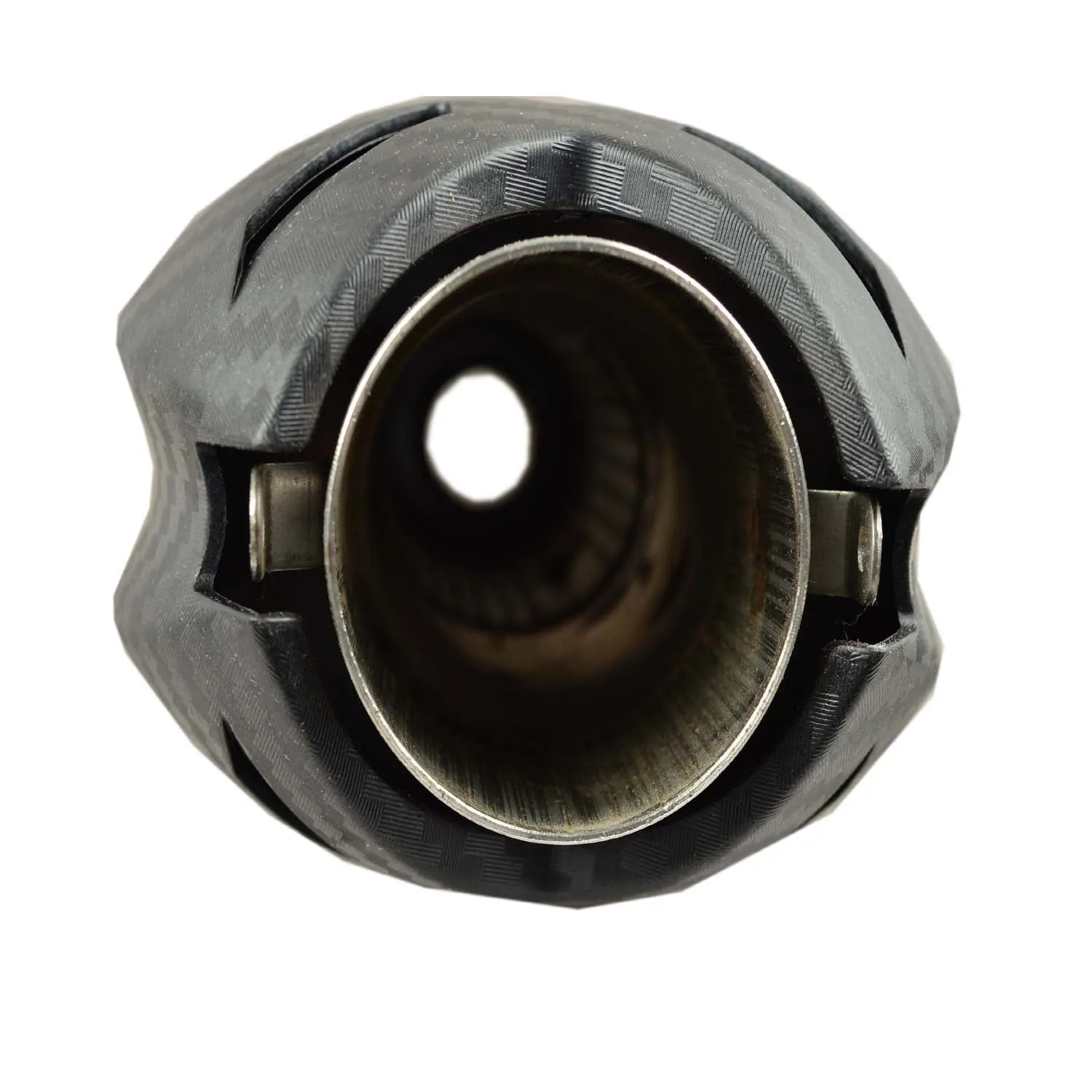 Universal Bike Exhaust Silencer With DB Killer (Black)