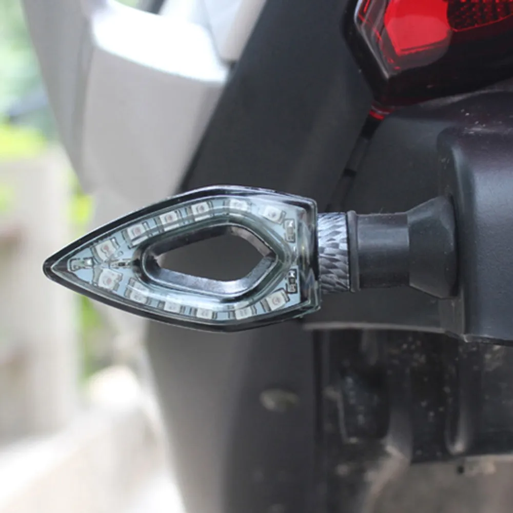 Universal bike indicator 12 LED Turn Signal Light Blinker