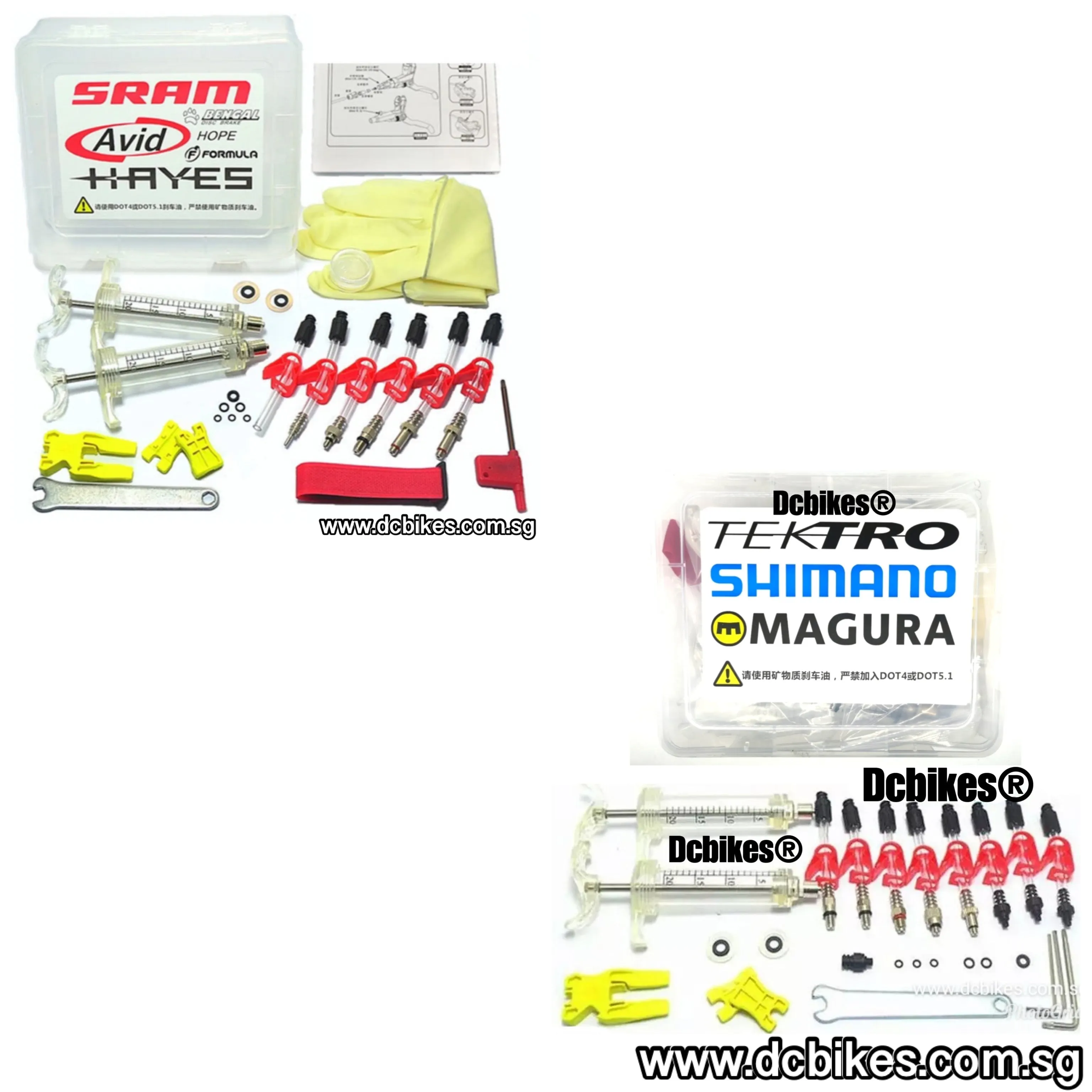 Universal Hydraulic Brake Bleed Tool Kit