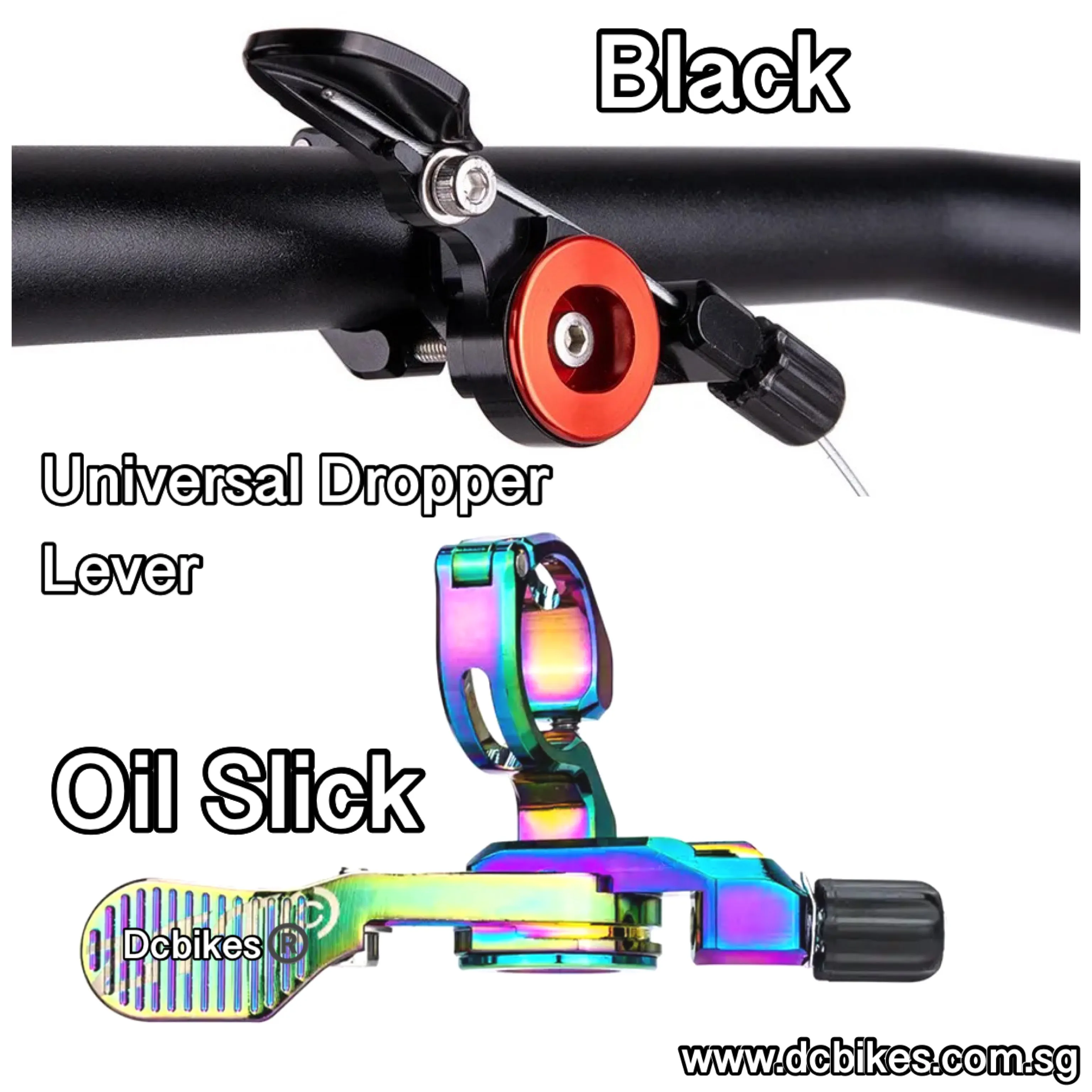 Universal MTB Dropper Seat Post Remote Lever   Cable