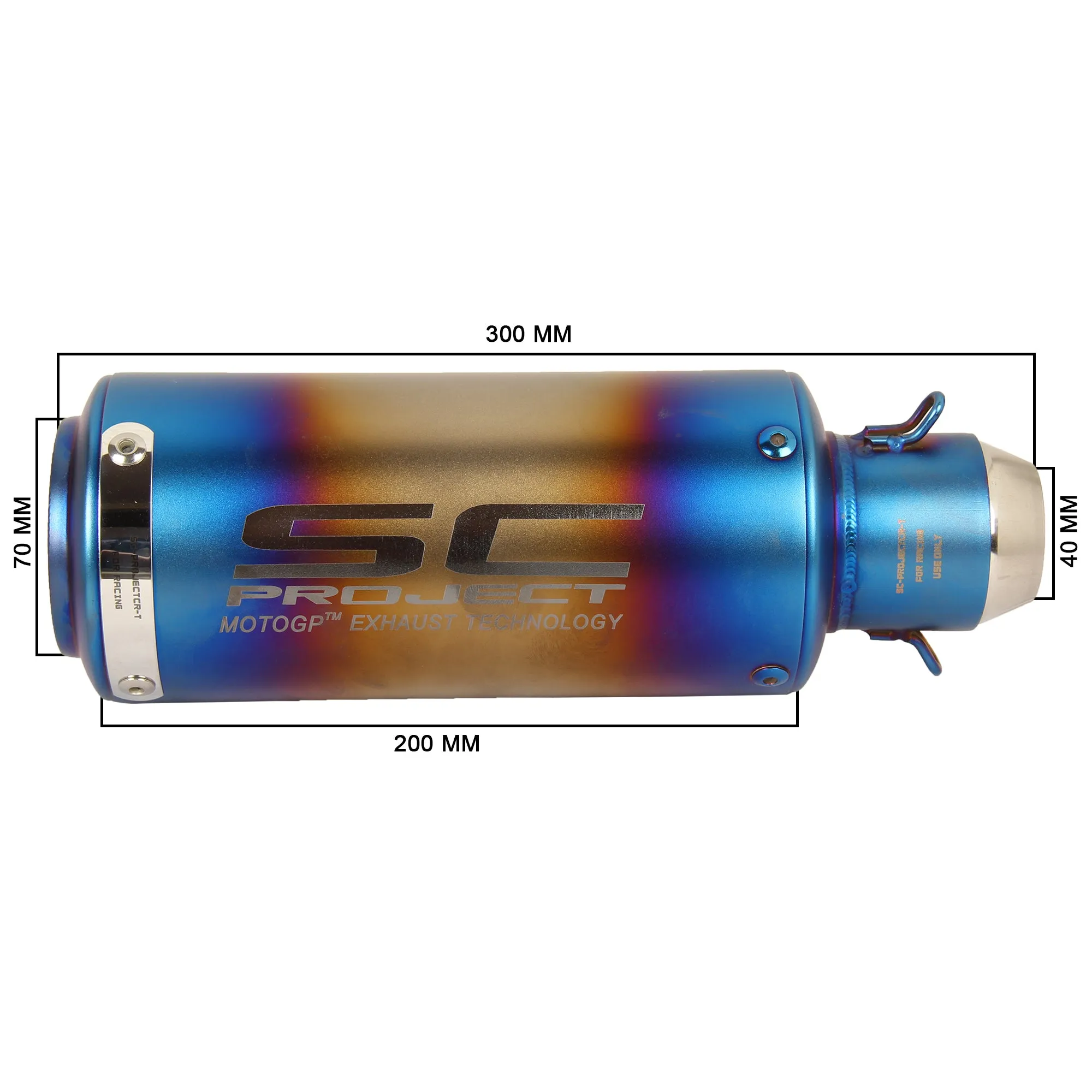 Universal Silencer Modified Exhaust Muffler