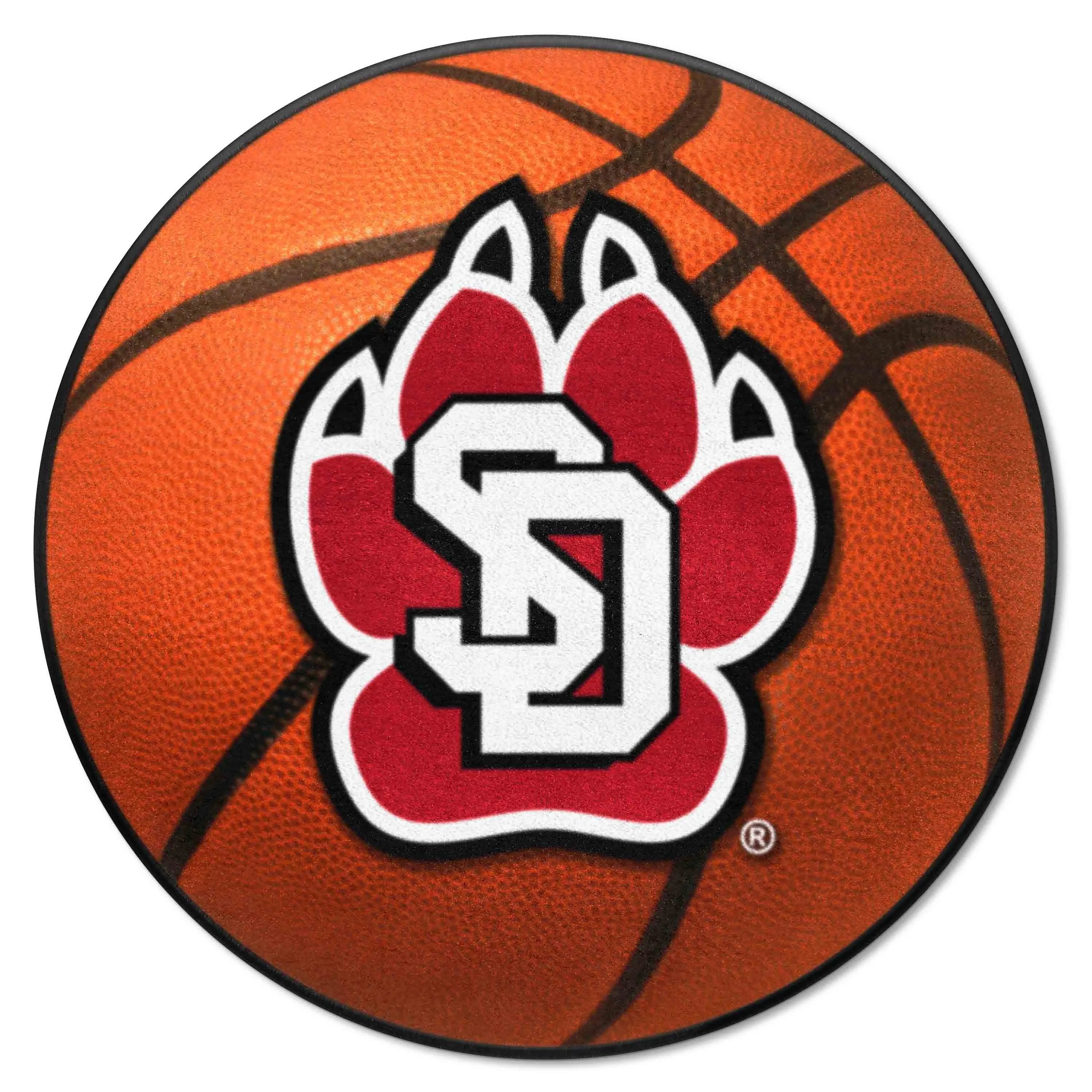 University of South Dakota Basketball Mat