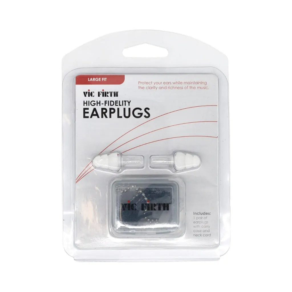 Vic Firth Hi-Fidelity Ear Plugs - Large