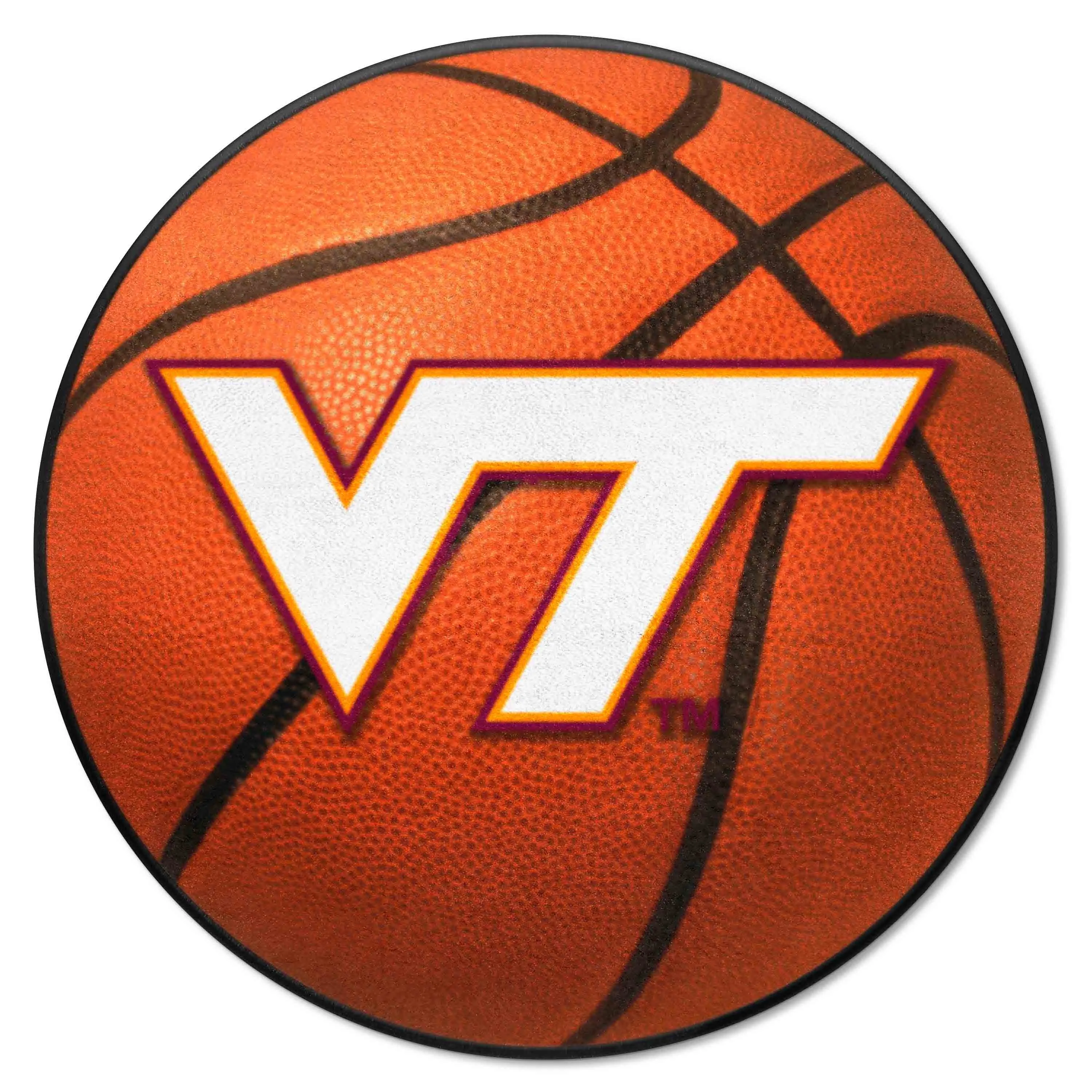 Virginia Tech Basketball Mat