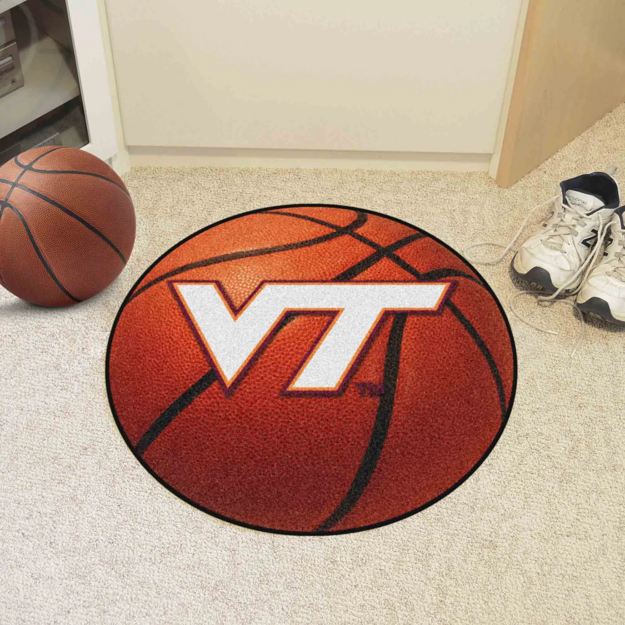 Virginia Tech Basketball Mat