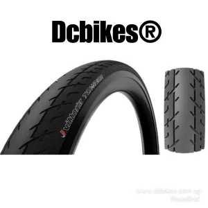 Vittoria 20 X 1.35 | 1.5 Townee Folding Bike Semi Slick City Foldable Tyres (2 Tires)