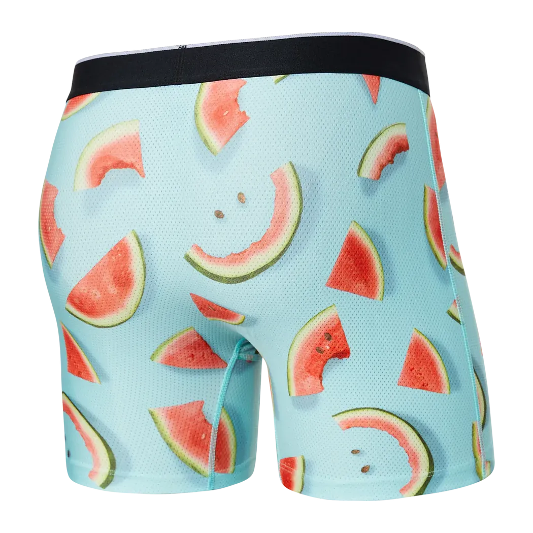 Volt Breathable Mesh Boxer Brief - One Hit Wondermelon