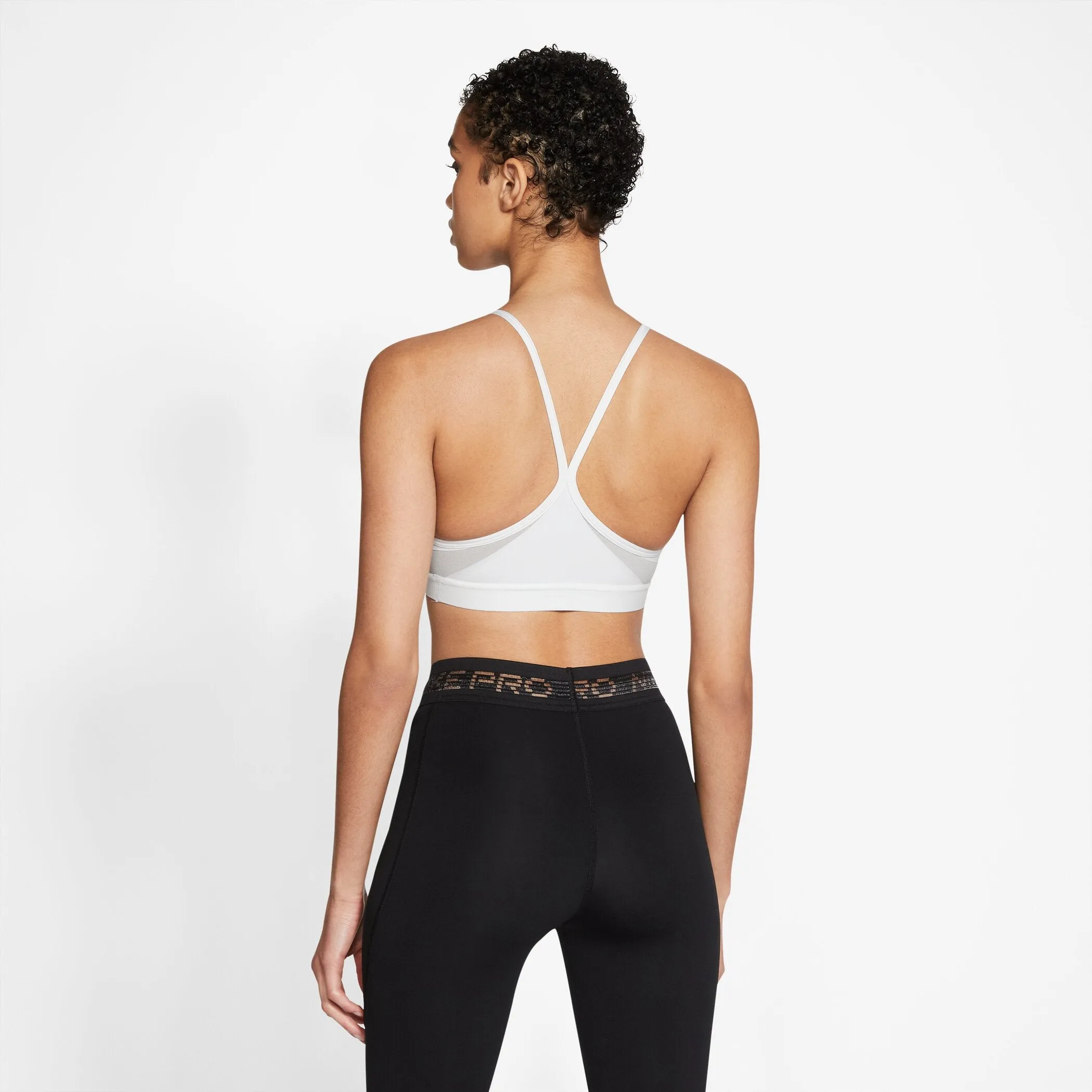 W NK DF INDY V-NECK BRA