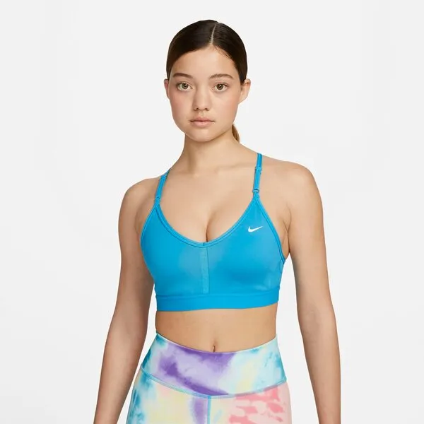 W NK DF INDY V-NECK BRA