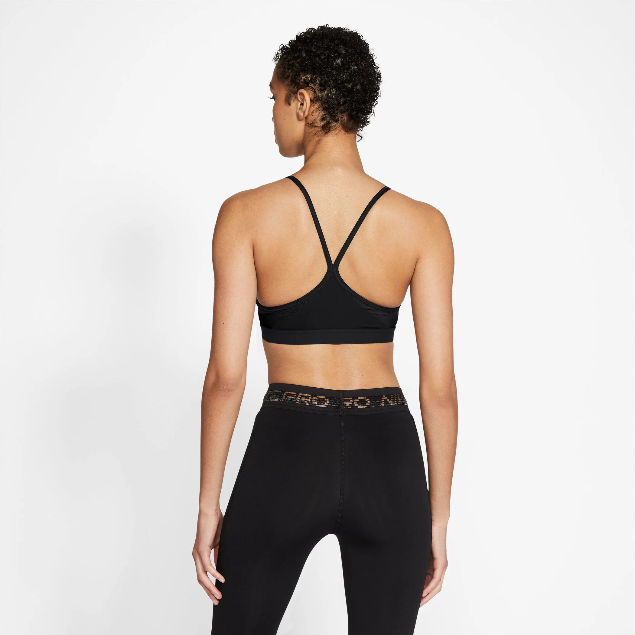 W NK DF INDY V-NECK BRA