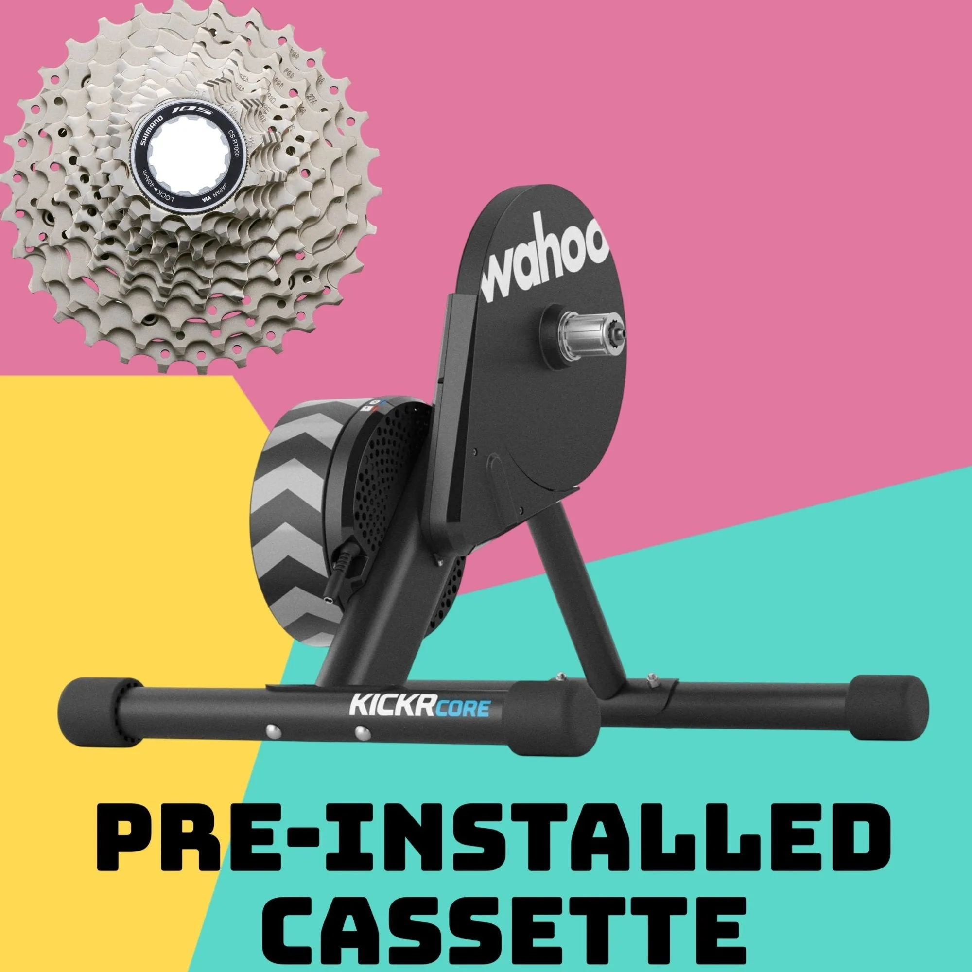 Wahoo Kickr Core Smart Trainer with Pre-Installed Cassette