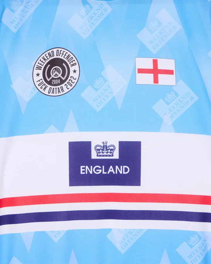 Weekend Offender England Football T-Shirt Blue