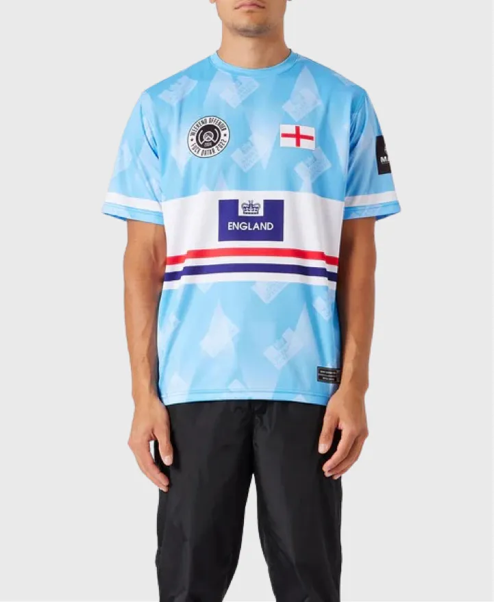 Weekend Offender England Football T-Shirt Blue