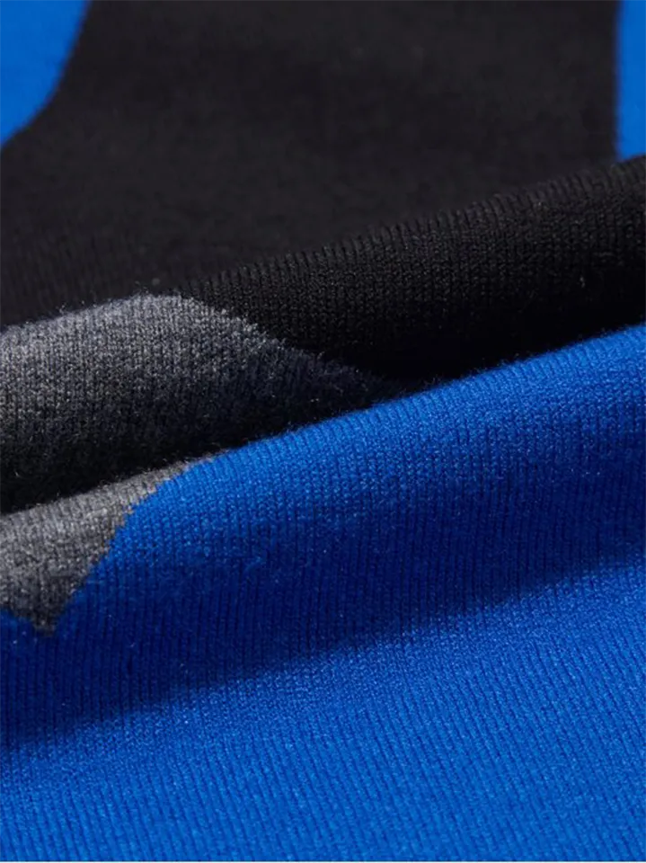 WideAngle: Men's TO PRO Camo Intarsia Round Sweater  - 2 Colors