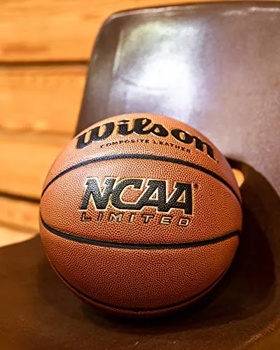 Wilson Sporting Goods NCAA Limited Composite Basketball, Intermediate - 28.5" , Multicolour