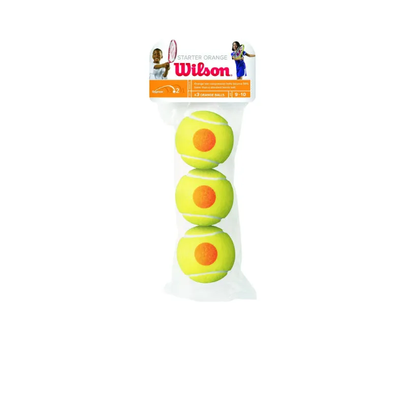 Wilson Starter Orange Tennis Balls