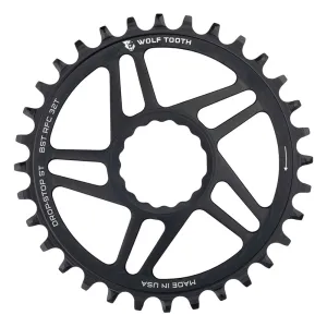 Wolf Tooth Race Face Cinch Round Drop Stop Chainring Boost (3 Mm) Offset Shimano Hg12 