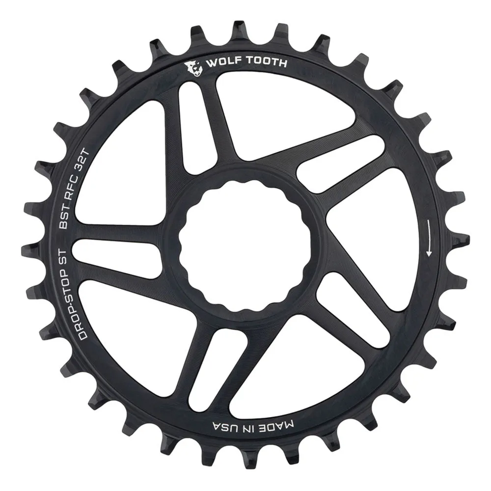 Wolf Tooth Race Face Cinch Round Drop Stop Chainring Boost (3 Mm) Offset Shimano Hg12 