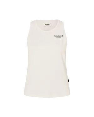 Women's Balance Sleeveless Top - Off White