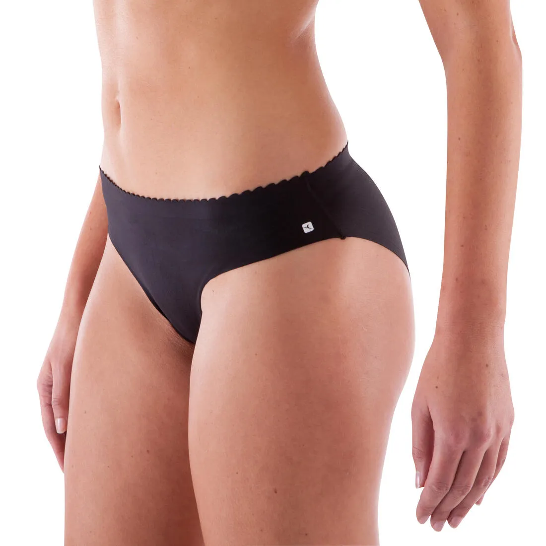 Women's Breathable Fitness Briefs - Black