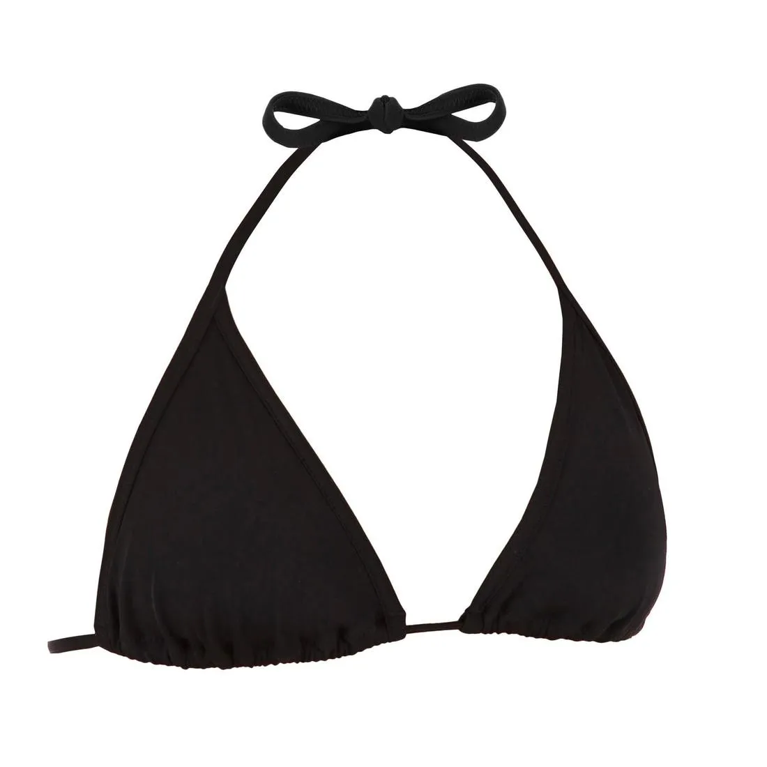 WOMEN'S PLAIN SLIDING TRIANGLE BIKINI SWIMSUIT TOP MAE