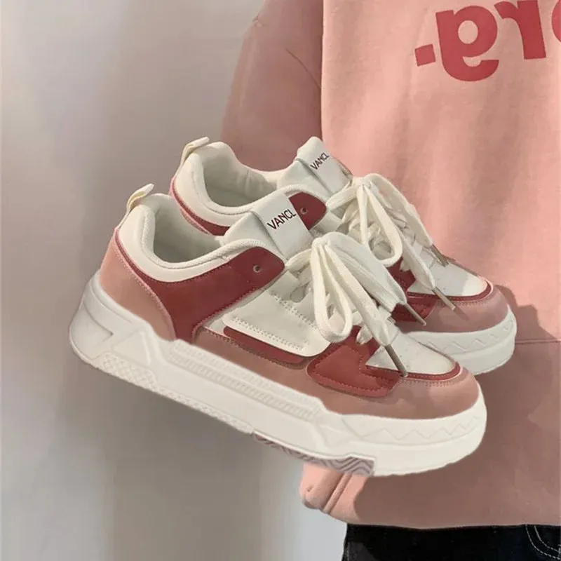 Women's Thick-Soled Dad Sneakers