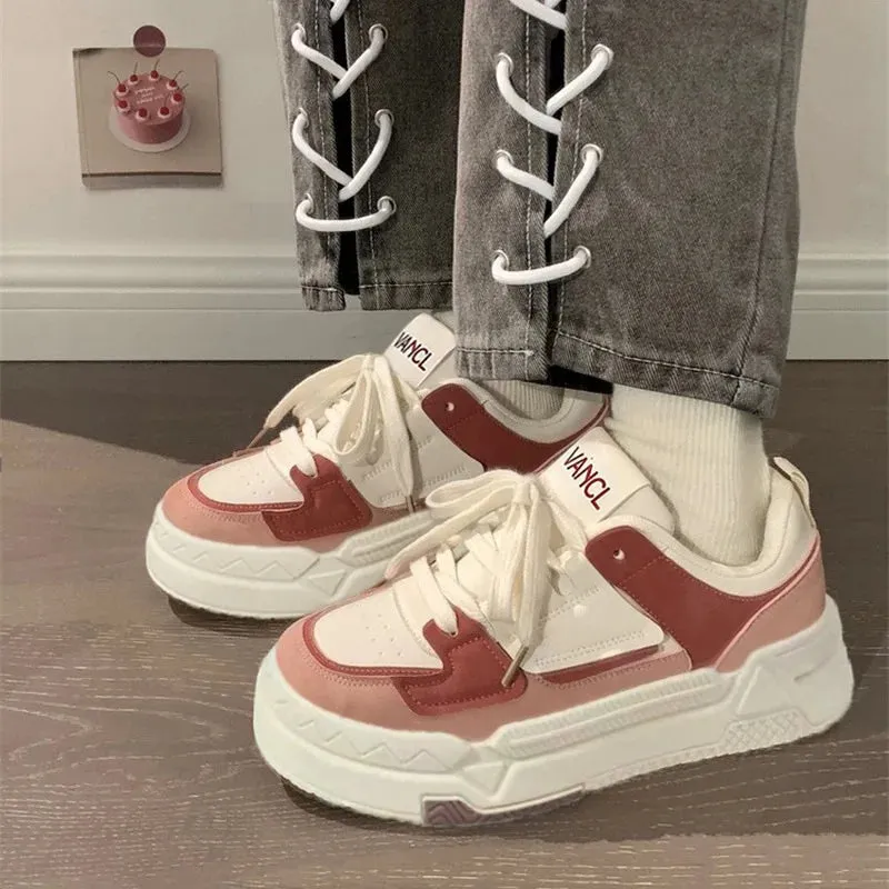 Women's Thick-Soled Dad Sneakers