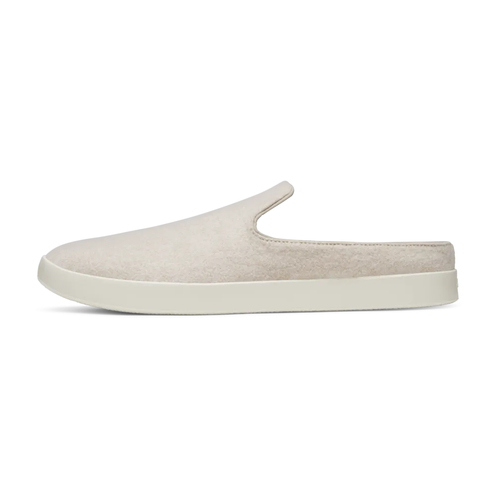 Women's Wool Lounger Mule - Stony Cream (Stony Cream Sole)