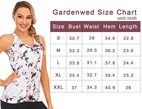 Workout-Shirts-Yoga-Tank-Tops-for-Women-with Built in Bra-Athletic-Tennis-Activewear Sports Exercise Top Racerback Criss Cross Back Slim Fit Spring Green S