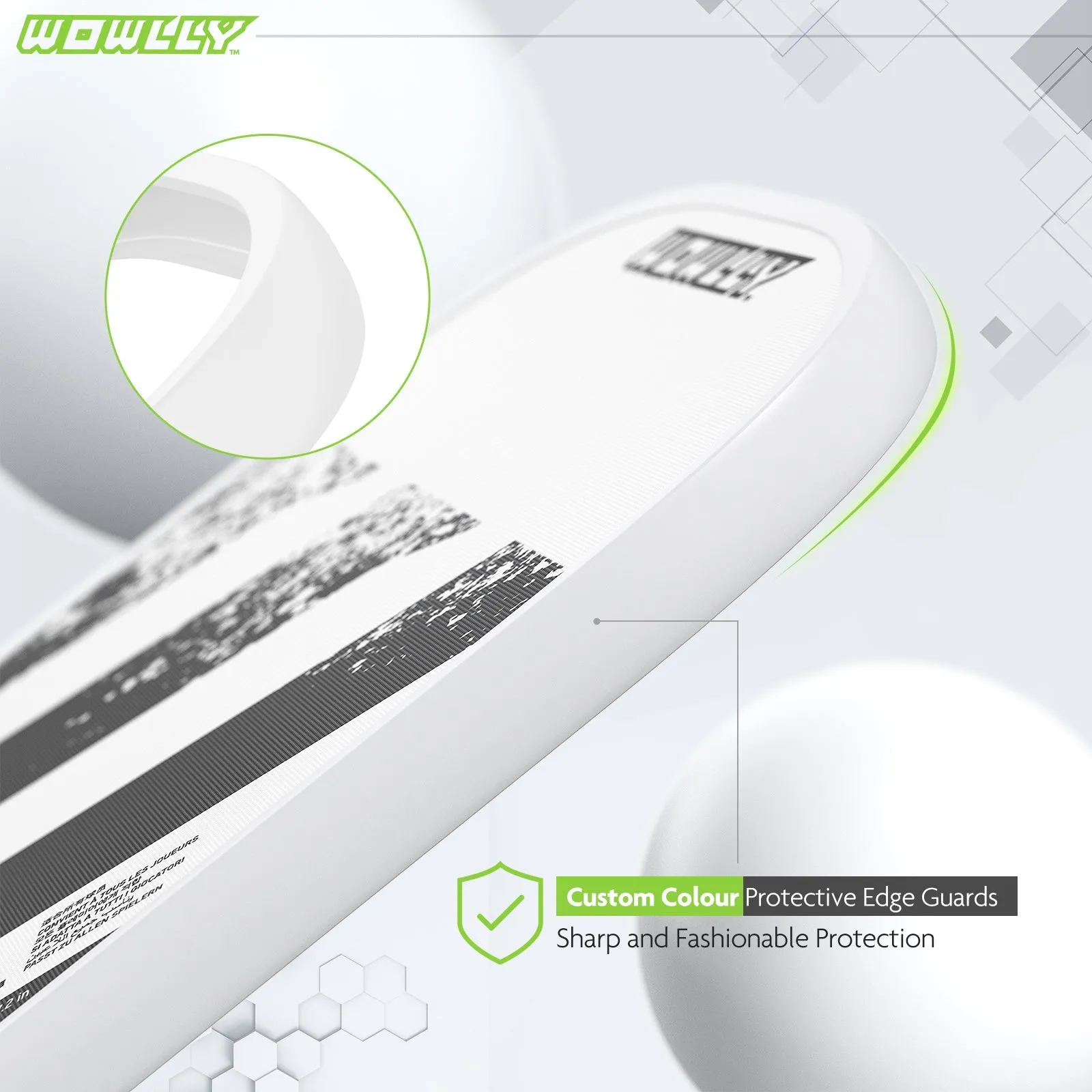Wowlly Excel Pickleball Paddle (Black & White)