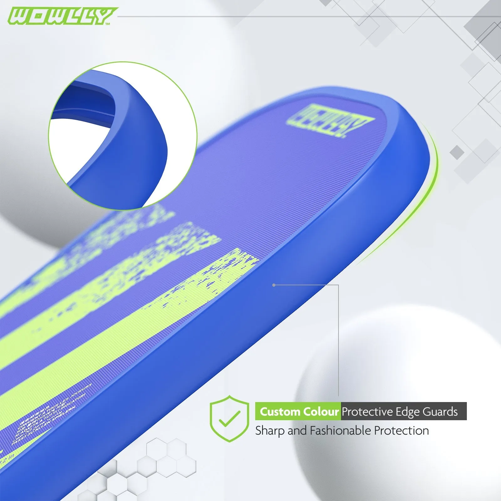 Wowlly Excel Pickleball Paddle (Blue & Green)