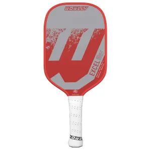 Wowlly Excel Pickleball Paddle (Grey & Red)