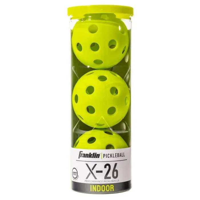 X-26 Indoor Pickleballs - 3 Pack